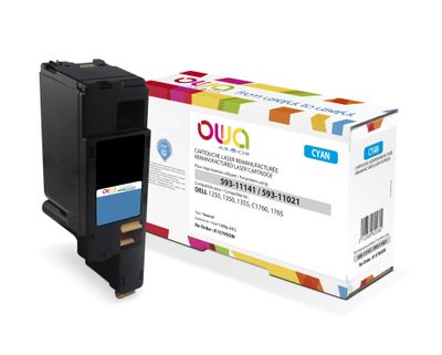 OWA Armor toner kompatibilný s Dell 593-11141, 1400st, modrá/cyan