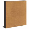 vidaXL CD Skrinka Čierny dub 96 x 23,5 x 97,5 cm Kompozitné drevo