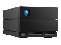 Pole pevných disků - 28 TB - 2 zásuvky (SATA-600) - HDD 14 TB x 2 - Thunderbolt 4, USB 3.2 Gen 2 (externí) - s 5 let Rescue Data Recovery Service Plan