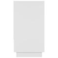 vidaXL Komoda vysoký lesk biela 70x41x75 cm spracované drevo