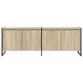 vidaXL TV skrinka 140 x 36 x 49.5 cm Sonoma Kompozitné drevo