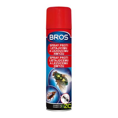 Sprej proti létajúcemu a lezúcemu hmyzu BROS 400 ml