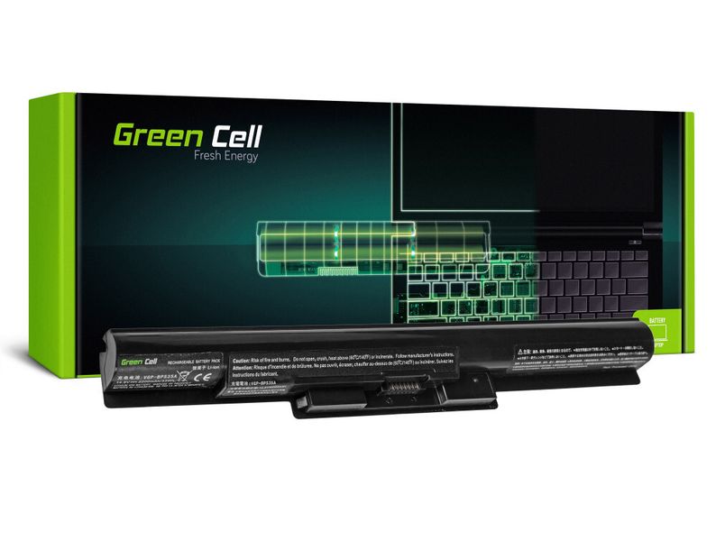 Green Cell SY18 Batéria pre Sony Vaio SVF14 SVF15 Fit 14E 15E / 14,4V 2200mAh