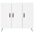 vidaXL Komoda biela 90x34x80 cm kompozitné drevo