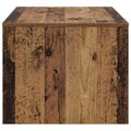 vidaXL Konferenčný stolík Staré drevo 80 x 50 x 40 cm Kompozitné drevo
