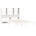 vidaXL Čelo postele s úložným priestorom biele 120 cm borovica