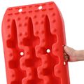 vidaXL Záchranná doska 2 ks Červená 106 x 30,5 x 7 cm Reinforced Nylon