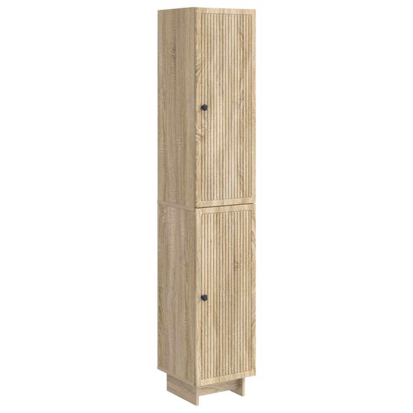 vidaXL Sada skríň 2 pcs Dub sonoma 34,5 x 33 x 90 cm Kompozitné drevo