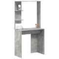 vidaXL Stôl Betónová šedá Kompozitné drevo 78,5 x 37 x 154,5 cm