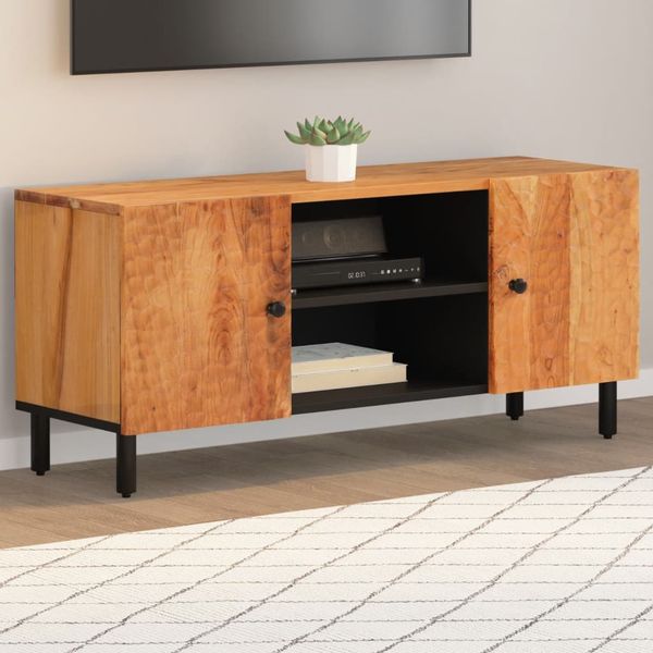 vidaXL TV skrinka 105x33x46 cm akáciový masív
