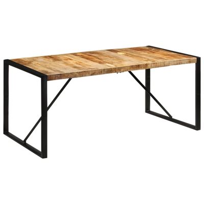 vidaXL Jedálenský stôl 175x90x76 cm surový mangový masív