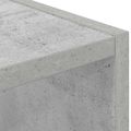 vidaXL Nočný stolík Betónová šedá 25,5 x 22 x 49,5 cm Kompozitné drevo