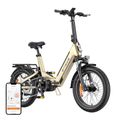Elektrický bicykel ENGWE L20 3.0 PRO 250 W s 20-palcovými kolesami (zlatý)