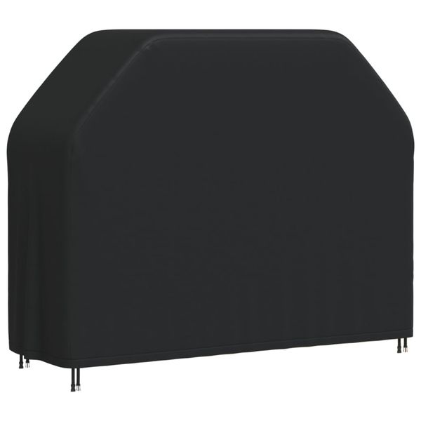 vidaXL Obal na gril 162x61x122 cm čierny 420D oxford