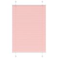 vidaXL Plisovaná roleta ružová 95x100 cm šírka látky 94,4 cm polyester