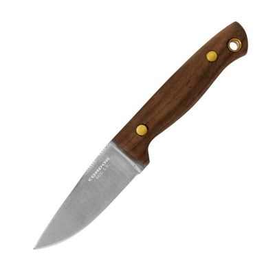 Condor CTK150-3-4C MAYFLOWER nôž do prírody 7,8 cm, orechové drevo, kožené puzdro