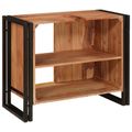 vidaXL Skrinka pod umývadlo Hnedá 71 x 33 x 58 cm Pevné akáciové drevo