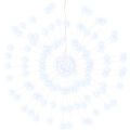 vidaXL Vonkajšie vianočné prskavky 2 ks, studená biela 20 cm, 280 LED