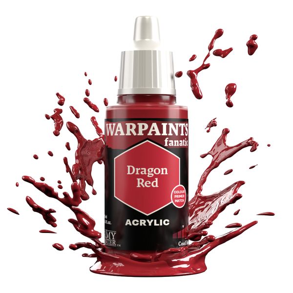 Army Painter: Warpaints Fanatic - Dragon Red