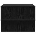 vidaXL Konferenčný stolík Čierny dub 48 x 46 x 35 cm Kompozitné drevo