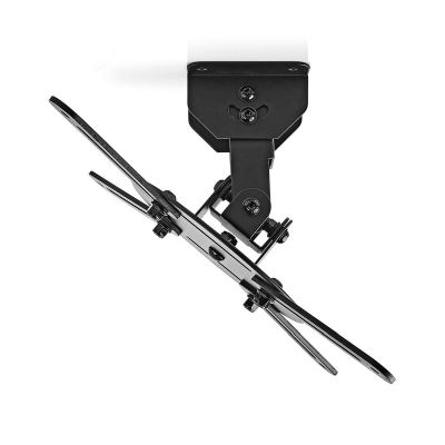 Nedis PJCM100BK - Stropný držiak projektora | | 360° | Max. 10 kg | 130 mm | čierny NEDIS stropný držiak pre projektor/ Full motion/ nosnosť 10 kg/ otáčanie 360°/ 4 ramená/ oceľ/ čierny
