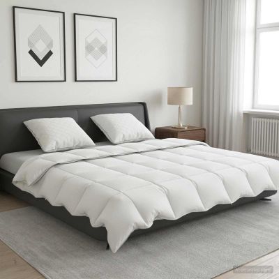 vidaXL Súprava paplónu z 90% husacieho peria FULDA 3 ks 200 x 200 cm