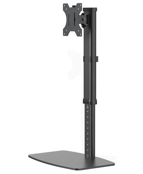 Neomounts FPMA-D890BLACK /Držák displeje/na stůl/10-30"/stojan/VESA 100X100/nosn. 6kg/1 displej/černý Stojan, VESA, stolní, pro plochý monitor, úhloprícka 10"-30", náklon 80°, otácení 60°, rotace 360°, nosnost 6kg, cerný