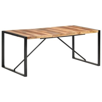 vidaXL Jedálenský stôl 180x90x75 cm, drevený masív