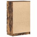 vidaXL Komoda údený dub 60x35x98,5 cm spracované drevo
