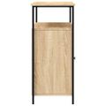vidaXL Komoda, dub sonoma, 100x35x80 cm, imitácia dreva