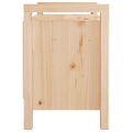 vidaXL Lavička do haly 80x40x60 cm masívne mangovníkové drevo