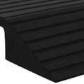 vidaXL Prahové rampy 3 ks 49x40x8 cm guma