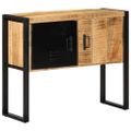 vidaXL skrinka na konzolu 90x35x75 cm masívne hrubé drevo mango