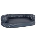 vidaXL Ergonomický penový matrac pre psa tmavomodrý 88x65cm umelá koža