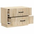 vidaXL Nočný stolík Dub sonoma 62 x 34,5 x 44,5 cm Kompozitné drevo