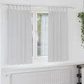 vidaXL Záclony na zatemnenie s krúžkami 2 ks Bledá šedá 175 x 140 cm