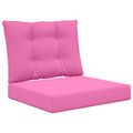 vidaXL Vankúš na vonkajšiu pohovku Polyester Ružová 60 x 50,5 cm