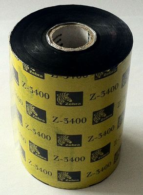 Zebra páska 3400 wax/resin. šírka 156mm. dĺžka 450