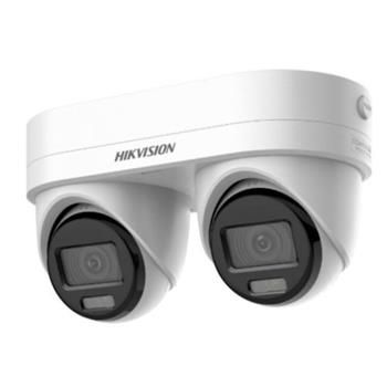 4MPix IP duálna kamera s nastaviteľnými ohniskami objektívu, IR/LED 30m, mikrofón, Blikač