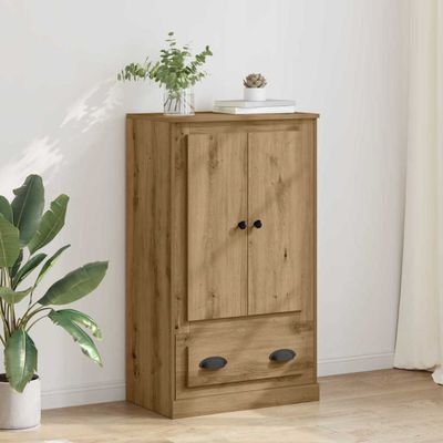 vidaXL Highboard Remeselný dub 60 x 35,5 x 103,5 cm Kompozitné drevo