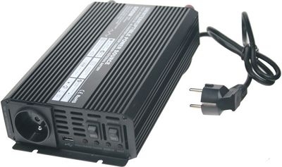 Menič napätia Carspa UPS600-12 12V/230V 600W s nabíjačkou 12V/10A a funkciou UPS