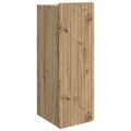vidaXL Nástenná skrinka 33 x 34,5 x 94 cm Kompozitné drevo Dub artisan