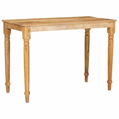 vidaXL Konferenčný stolík Hnedá 110 x 55 x 77 cm Masívne mango drevo