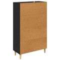 vidaXL Highboard Čierny dub 70 x 31 x 115 cm Kompozitné drevo