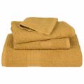 vidaXL Uteráky FROGN 10 ks zlaté 100x200 cm 360 g/m²