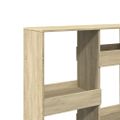 vidaXL Deliaca stena dub sonoma 100x33x135 cm kompozitné drevo