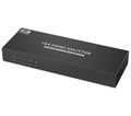 XtendLan HDMI distribucní rozbocovac, 1 vstup / 4 výstupy, 8k@60Hz Rozbocovac, HDMI, 1 vstup, 4 výstupy, podpora 8k@60Hz