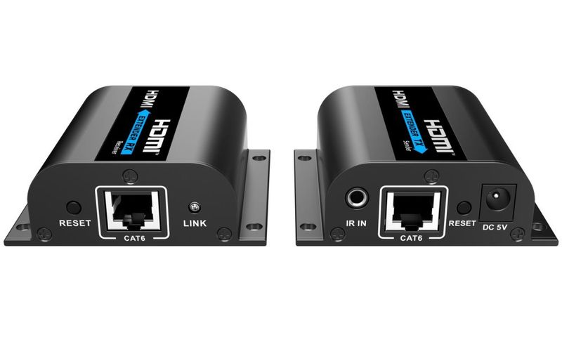 PremiumCord 4K@30Hz HDMI extender na 60m přes jeden kabel Cat6/6a/7, lokální HDMI výstup PremiumCord 4K@30Hz HDMI extender na 60m pres jeden kabel Cat6/6a/7, lokální HDMI výstup