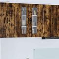 vidaXL Dvierka na umývačku Kalmar Dymová dub 60 x 31 x 80 cm