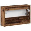 vidaXL Nástenný botník HOORN 71 x 17 x 43 cm Kompozitné drevo